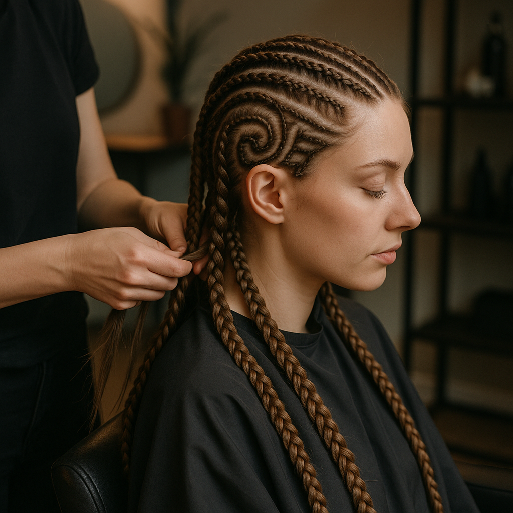 TRIBAL DESIGN FINISHING FULL HEAD